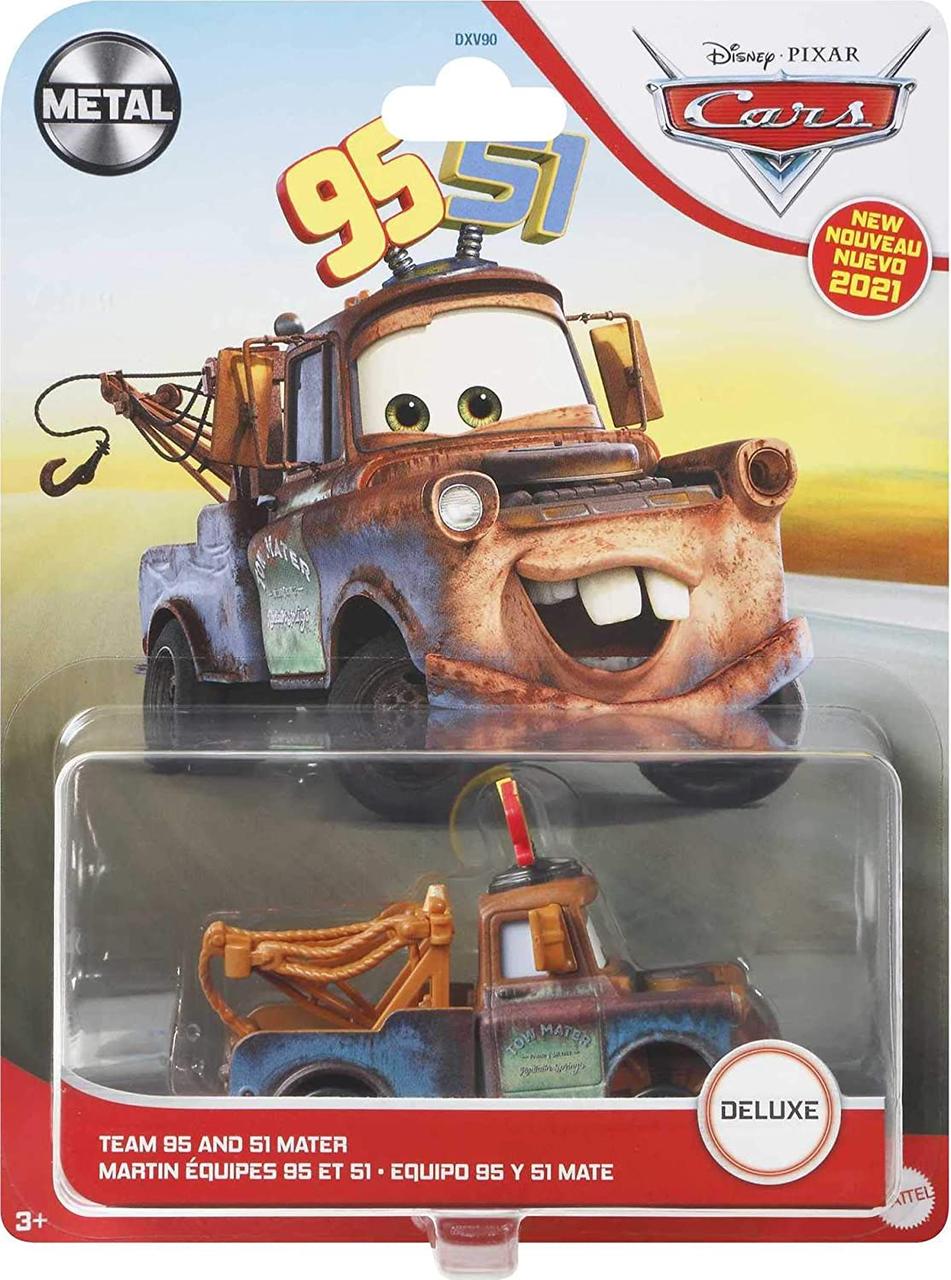 Тачки 3: Метр 95 51 (Disney Pixar Deluxe Oversized Team 95 and 51) від Mattel