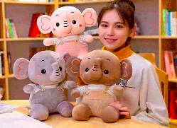 Плед іграшка-слоник і подушка 3в1 оптом