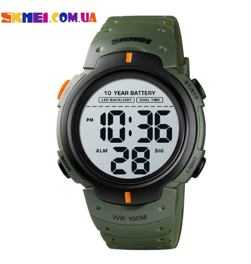Чоловічий годинник Skmei 1560 Sport (Army Green)