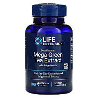 Life Extension Mega Green Tea Extract Decaffeinated 100 капсул