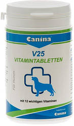 Вітаміни для собак Canina V25 (Каніна В25, комплекс 12 вітамінів) 210шт.