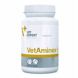 Вітаміни Vet Expert VetAminex (Ветексперт ВетАмінекс для кішок та собак) 60 капсул
