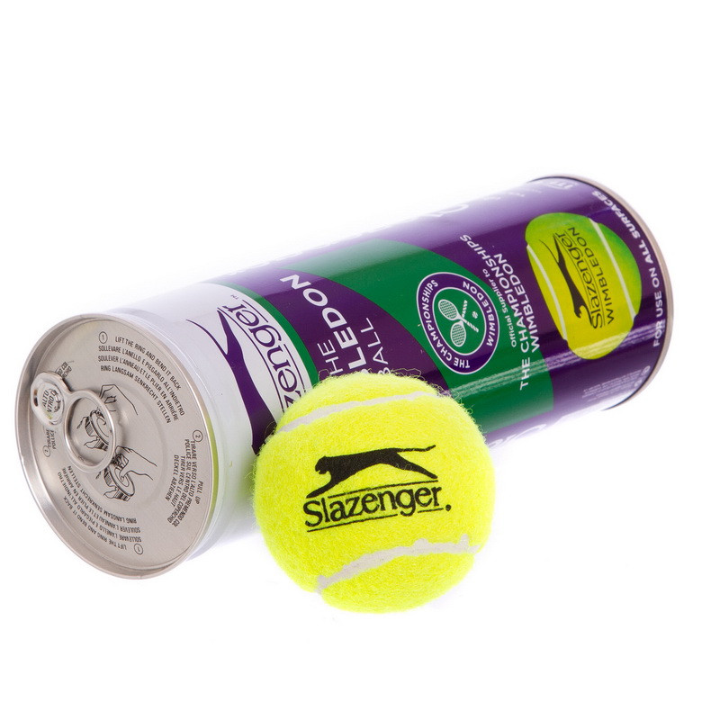 Мяч для большого тенниса SLAZENGER WIMBLEDON 340884 - фото 1 - id-p589943836