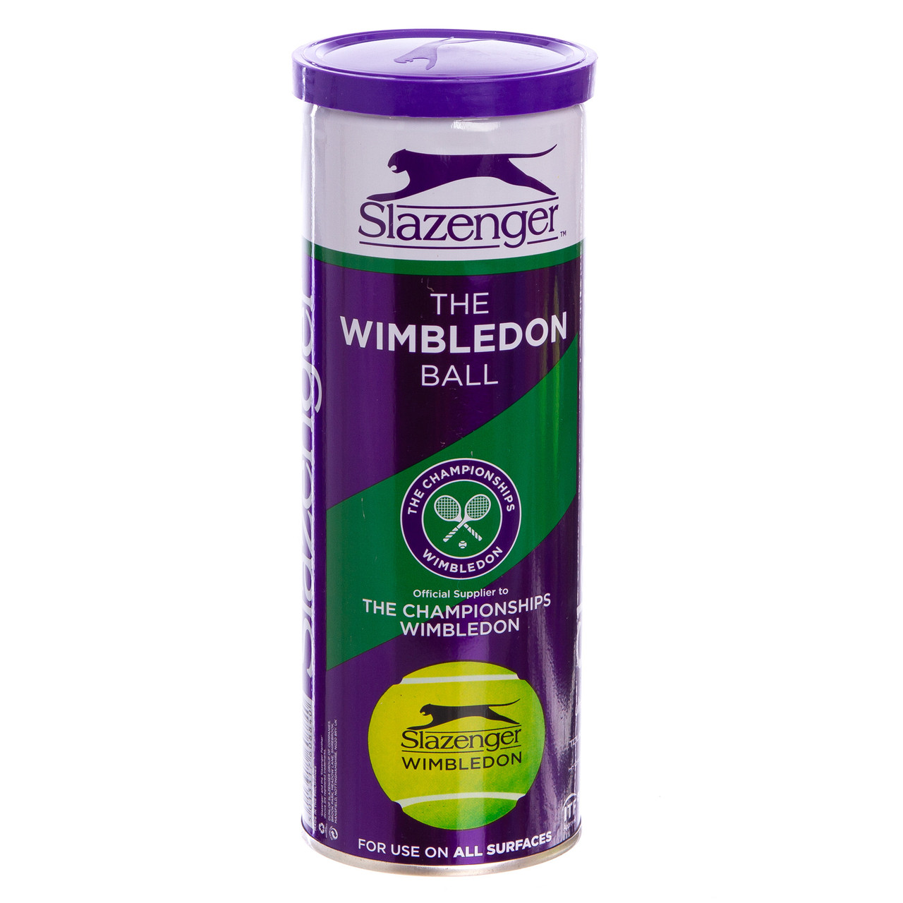 Мяч для большого тенниса SLAZENGER WIMBLEDON 340884 - фото 2 - id-p589943836