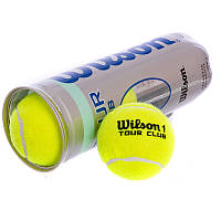 Мяч теннисный тренировочный Wilson TOUR CLUB (3шт) T1054