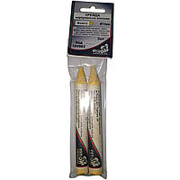 Мел маркувальний восковий TM VIROK 13 мм 2, Жёлтый