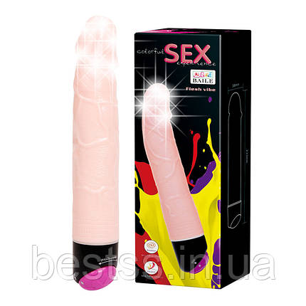 Реалістичний вібратор Rotation Vibrator Flesh, фото 1