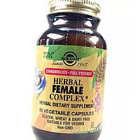 Травяной комплекс для женщин Solgar Herbal Female Complex 50 растительных капсул