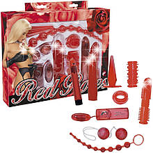 Набір секс іграшок для еротичної стимуляції Red Roses Set Red Roses Set