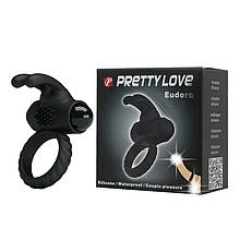 Ерекційне кільце Pretty Love Eudora Penis Ring Black