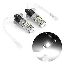 Світлодіодна лампа для птф H3 LED 2016 42 SMD H3-42SMD, фото 3