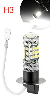 Світлодіодна лампа для дхв H3 LED 2016 42 SMD H3-42SMD, фото 1