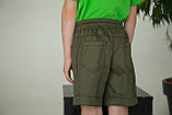 Шорти для хлопчика хакі, котон Walk, SmileTime, фото 2