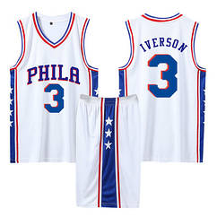 Форма біла Айверсон 3 Iverson Філадельфія Pheadelphia 76ers
