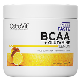 BCAA + Glutamine OstroVit 200 г Лимон