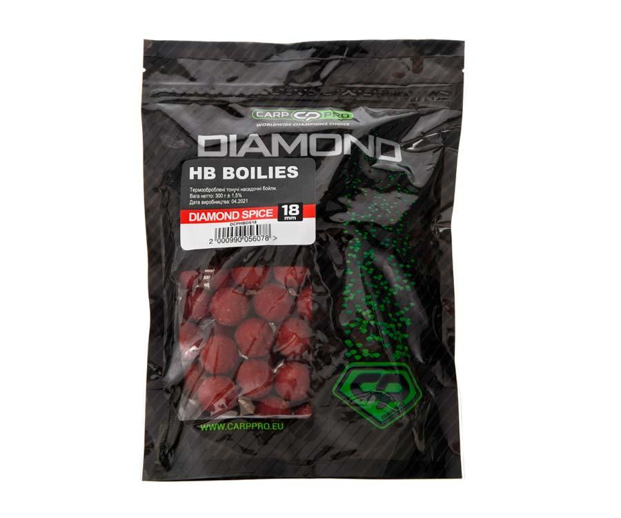CARP PRO Diamond Бойл насадочний HB BOILIES SPICE DIAMOND 18 мм