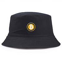 Панама Шляпа Bitcoin Биткоин Черная 56-58 см