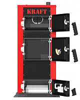 Kraft E new 24kW твердотопливный бытовой теплогенератор для дома Крафт серия Е new 24кВт