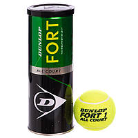 Мяч для большого тенниса DUNLOP FORT TOURNAMENT SELECT (3шт) 601315: Gsport