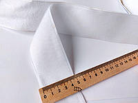 Застежка текстильная лента липучка, пришивная на метраж. 50 мм белая