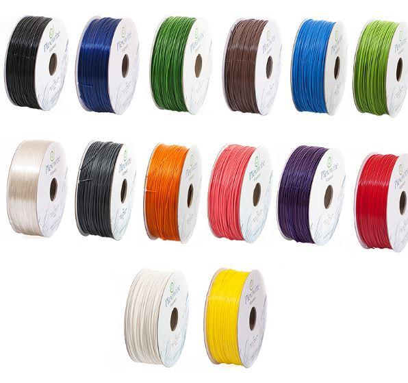 PLA пластик для 3D принтера червоний 1.75 мм (300м / 0.9 кг), фото 1