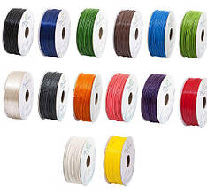 ABS пластик для 3D принтера чорного кольору 1.75 мм (0,75 кг)