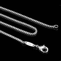 Серебряная цепь для мужчин и женщин 60 см.*1.4 см. (925 проба) TRENDY