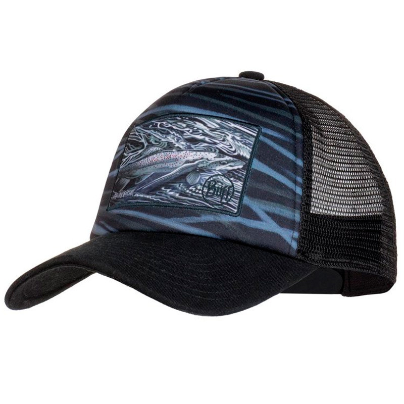 Кепка Buff One Size Trucker Cap chrome graphite by A.D. Maddox, фото 1