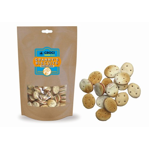 Ласощі для собак "Гамбургер" Croci GRANNY'S BISCUITS 350