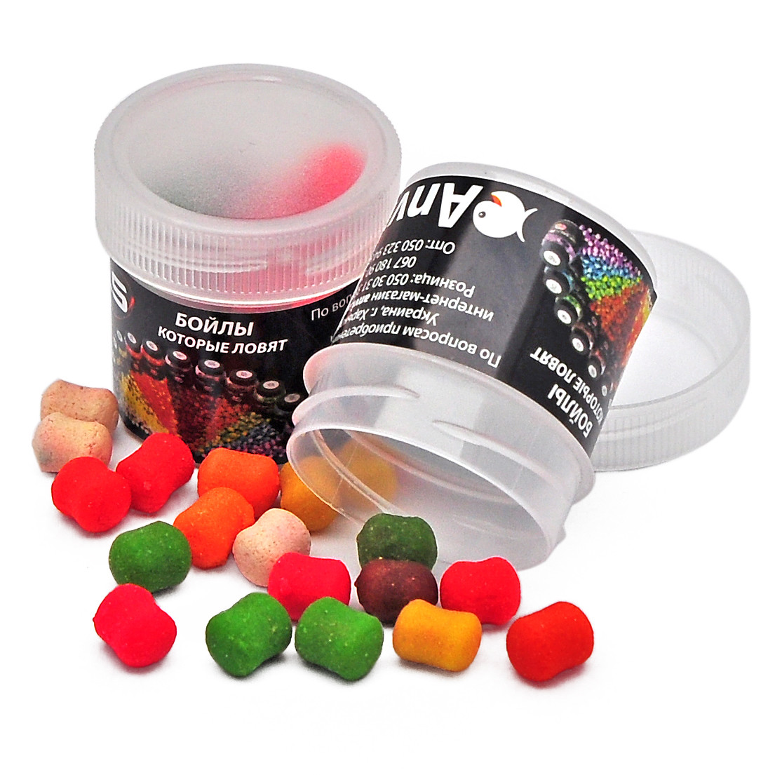Бойл на коропа Carp Balls Sinking Peach and Mango (персик і манго), 20шт