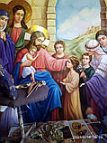 Ікона писана храмова Благословення дітей, фото 4