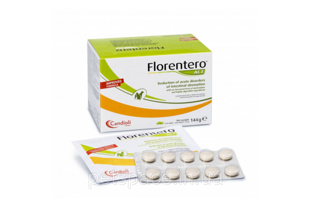 Таблетки Candioli Florentero ACT (Кандиоли Флорентеро АКТ для нормализации работы ЖКТ) 10шт. - фото 1 - id-p792254435