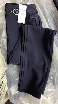 Штани жіночі з бамбука Ластівка з кишенями, розміри S, M, L, XL, сині, 2005-4