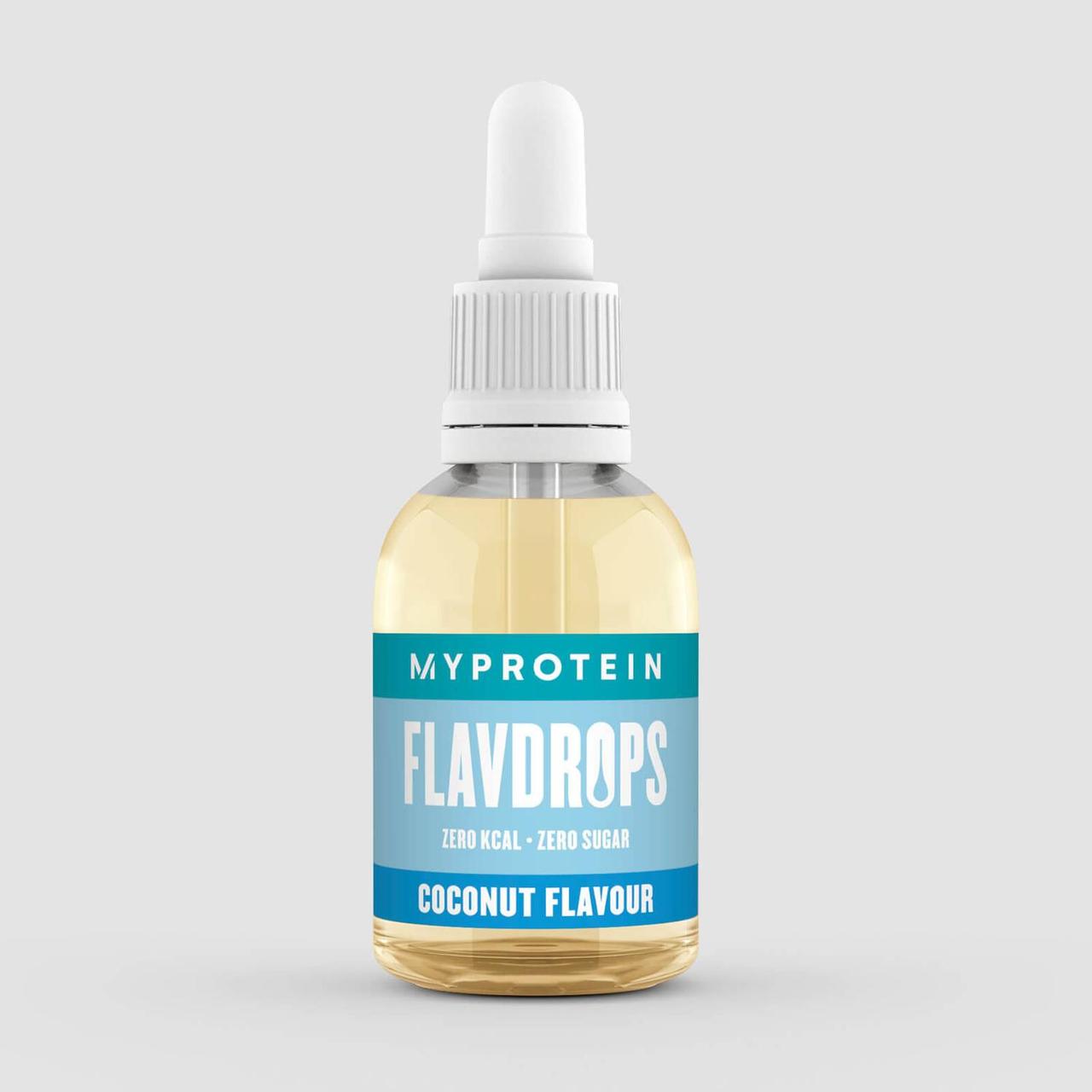 Подсластитель без сахара капли FlavDrops MyProtein - Кокос 50 мл - фото 1 - id-p1355723762