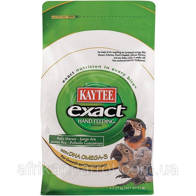 Корми для вигодовування пташенят папуг Kaytee Exact all birds 2.27 kg