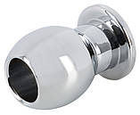 Анальний корок Lust Tunnel Plug Aluminium, фото 4