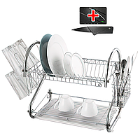 Стойка для хранения посуды kitchen storage rack полка сушилка кухонная