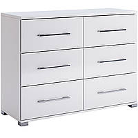 Комод 6 ящиків Family/Фемелі Глянець білий ТМ Міро Марк
