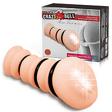 Мастурбатор вагіна з кільцями, що стягують, Crazy Bull Rossy Masturbator Vagina