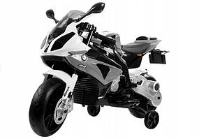 Дитячий мотоцикл з акумулятором BMW S1000RR Silver