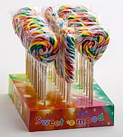 Льодяники на паличці Чупа Чупс РОКС ВЕСЕЛКА АССОРТІ 30 шт