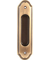 Ручка купе для розсувних дверей Fadex Brescia Pl01 матова бронза (Італія)