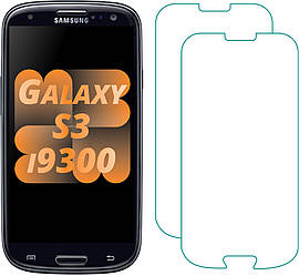 Комплект Samsung S3 i9300 Захисні Стекла (2 шт.) (Самсунг С3 9300)