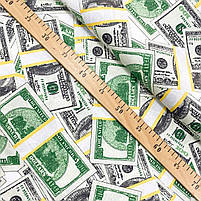 Бязь Gold бавовняна "Долари", фото 2