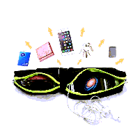 Спортивна сумка на пояс для бігу Sports bag| Ремінь-сумка| Сумка для бігу-1181, фото 3
