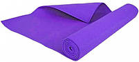 Килимок для йоги Yoga Mat PS-4014 фіолетовий| Килимок для фітнесу і йоги-1200, фото 3