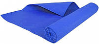 Килимок для фітнесу і йоги Yoga Mat PS-4014 синій| Килимок для йоги-1201, фото 4