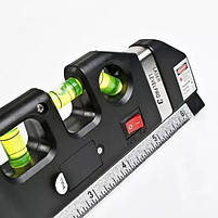 Лазерний рівень із вбудованою рулеткою Laser Level Pro 3, фото 7