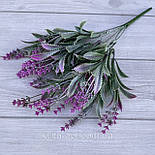 Букет штучної лаванди висока 35 см, фото 3