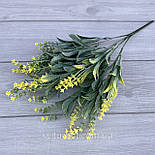 Букет штучної лаванди висока 35 см, фото 6